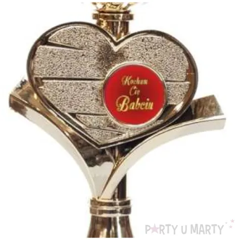 puchar kocham cie babciu metalowe giftmania 19 cm