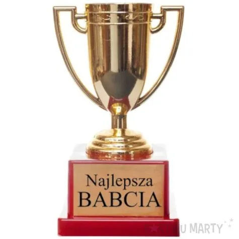 puchar najlepsza babcia giftmania 10 cm