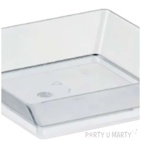 pucharek na przekaski tacka ciu artplast 64x64 mm 24 szt