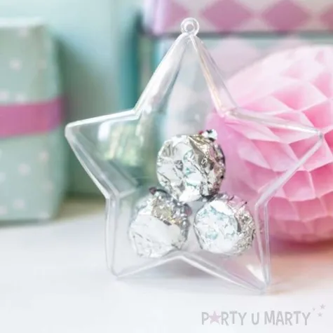 pudeleczka dla gosci gwiazdka partydeco 3 szt