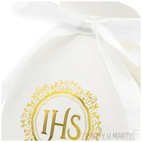 pudeleczka dla gosci komunia swieta biale 6 5 x 12 cm 6 szt