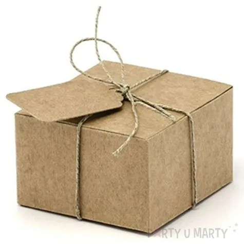 pudeleczka dla gosci kraft rustykalne 10 szt