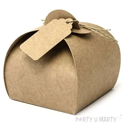 pudeleczka dla gosci kraft rustykalne 10 szt
