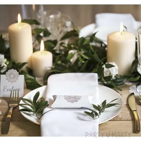 pudeleczka dla gosci mydelniczka z rozeta 10 szt