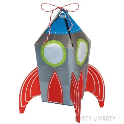 pudeleczka dla gosci rakieta blast off amscan 8 szt