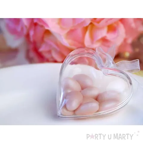 pudelka dla gosci serce bezbarwny 1 op