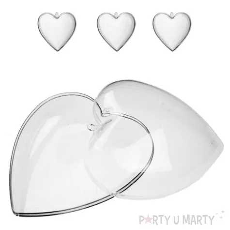 pudelka dla gosci serce bezbarwny 1 op