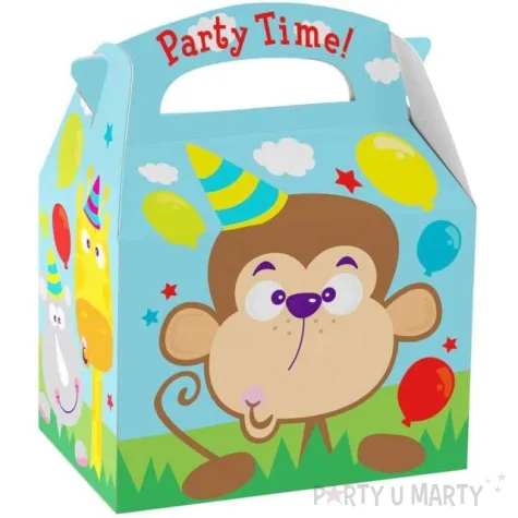 pudelka na ciasto classic mini kolorowe safari amscan 5 szt