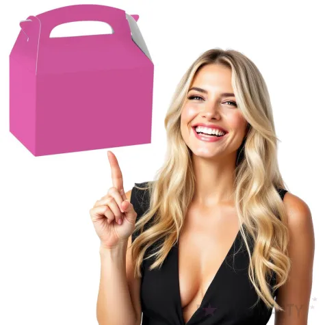 pudelka na ciasto classic mini rozowe amscan 5 szt