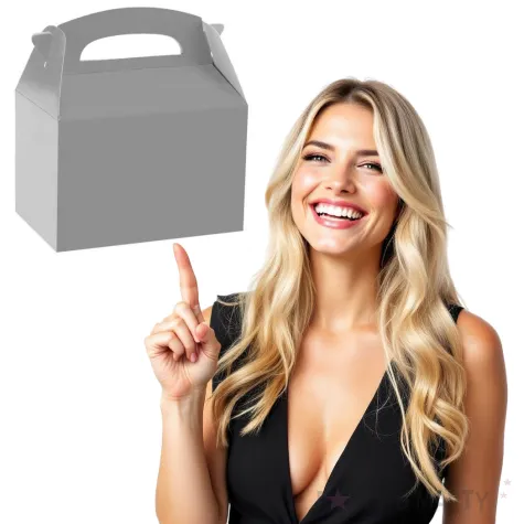 pudelka na ciasto classic mini srebrne amscan 5 szt