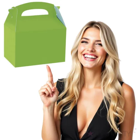 pudelka na ciasto classic mini zielone amscan 5 szt