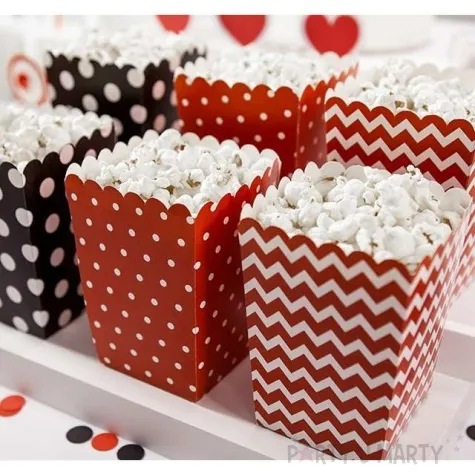 pudelka na popcorn biedronka 6 szt