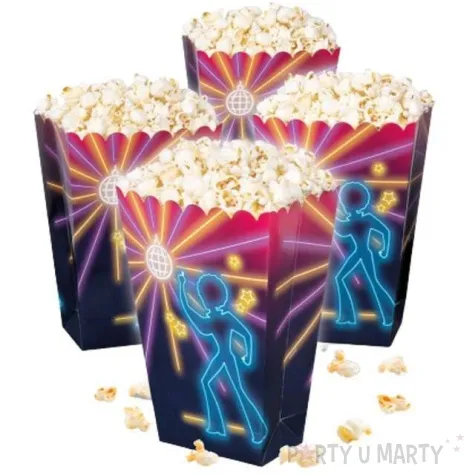 pudelka na popcorn disco boland 4 szt