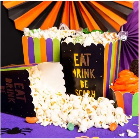 pudelka na popcorn hocus pocus partydeco 6 szt