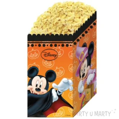 pudelka na popcorn myszka mickey halloween procos 4 szt