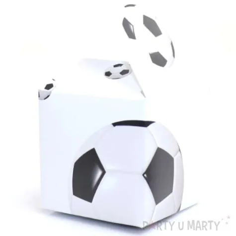 pudelka na popcorn pilka nozna congee 6 szt