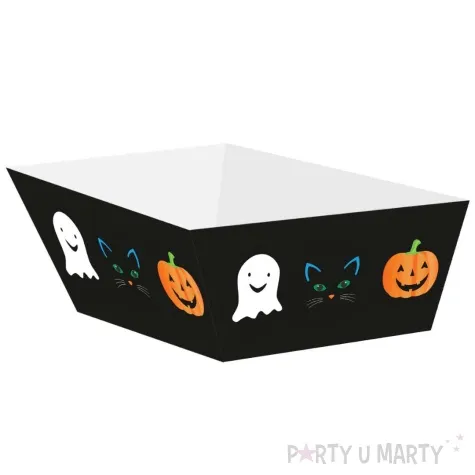 pudelka na przekaski duch kot dynia halloween congee 4 szt