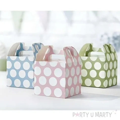 pudelka na slodycze pastelove 6 szt