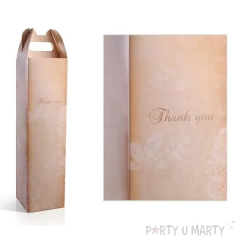 pudelko na alkohol thank you 10 szt