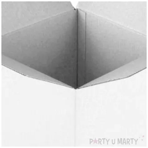 pudelko na balony suprise prezent biale godan 50 cm