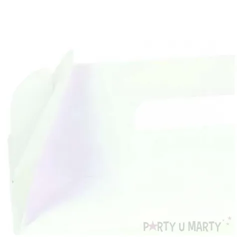 pudelko na ciasto chrzest swiety mis bialy niebieski dekolo 5 szt