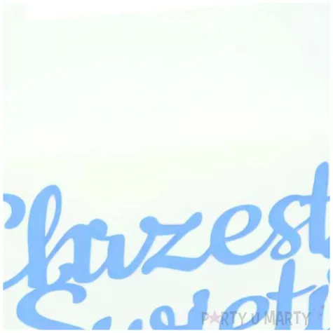 pudelko na ciasto chrzest swiety mis bialy niebieski dekolo 5 szt