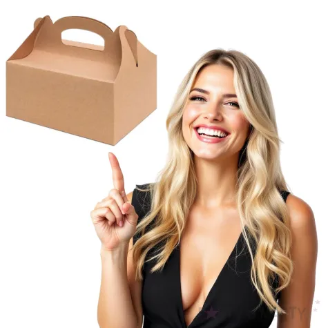 pudelko na ciasto classic kraft fsopakowania 5 szt