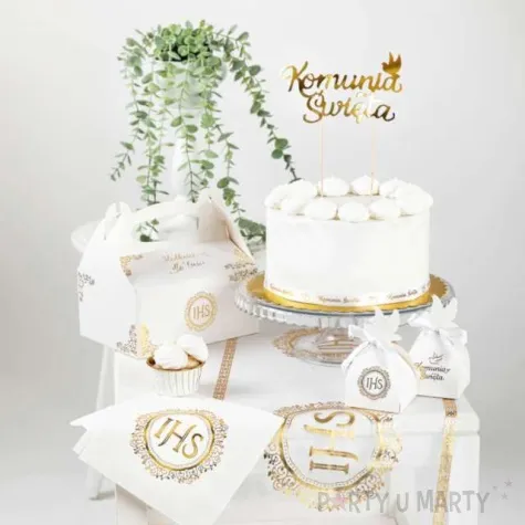 pudelko na ciasto komunia swieta ihs partypal 10 szt