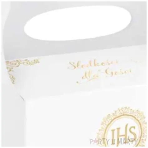 pudelko na ciasto komunia swieta ihs partypal 10 szt