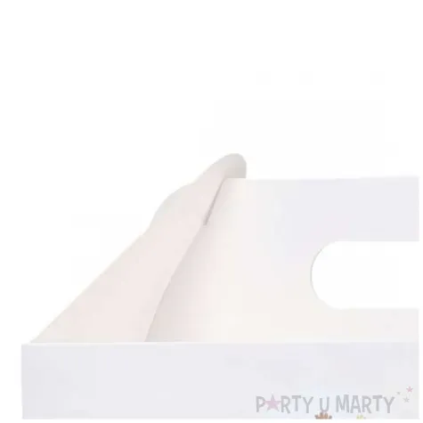 pudelko na ciasto pierwsza komunia swieta golabek i eukaliptus bialy czakos 10 szt