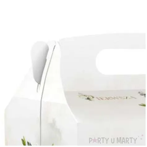 pudelko na ciasto pierwsza komunia swieta ihs deluxe ecru toledo 5 szt