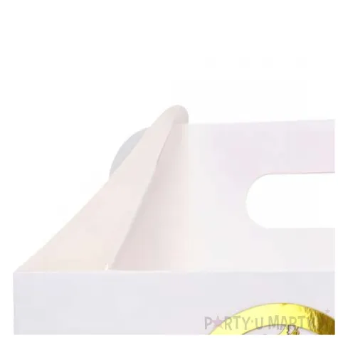 pudelko na ciasto pierwsza komunia swieta ihs w kolku bialo zloty czakos 10 szt