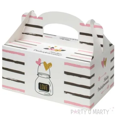 pudelko na ciasto sloik fsopakowania 5 szt