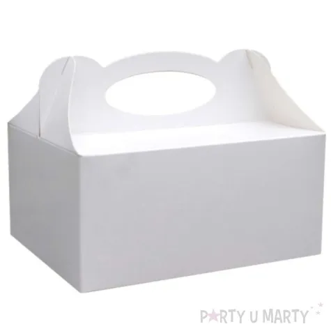 pudelko na ciasto white premium dekoracjepolska 50 szt