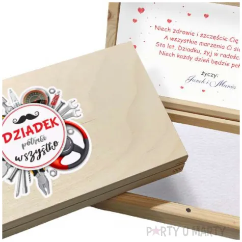 pudelko na czekolade dziadek potrafi wszystko 20x11 5 cm