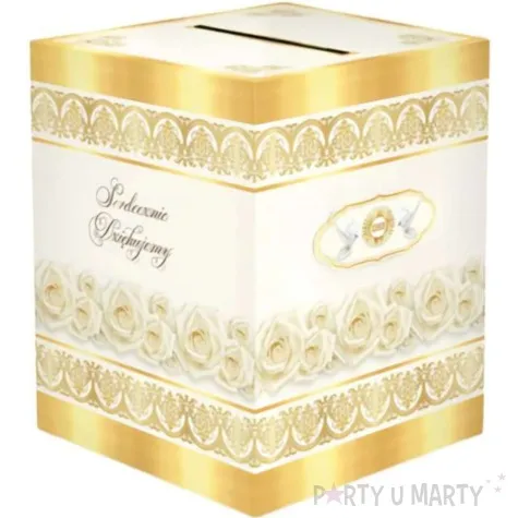 pudelko na koperty komunia swieta ihs dekoracjepolska 24x24x30 cm