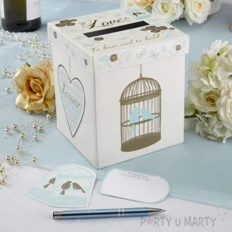 pudelko na koperty lover blue godan 15x17 cm