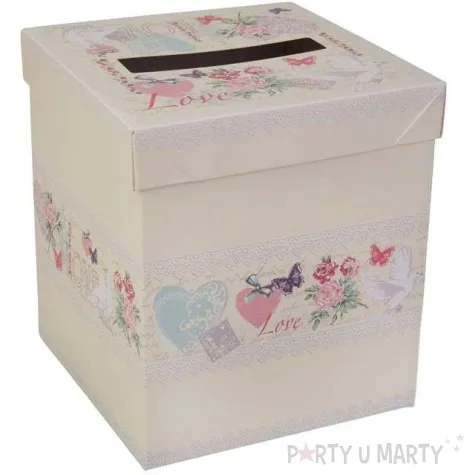 pudelko na koperty with love neviti 15x17 cm