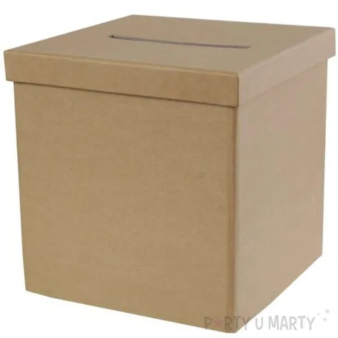 pudelko na telegramy classic craft santex brazowe