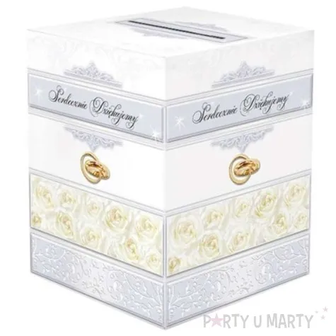 pudelko na telegramy serdecznie dziekujemy