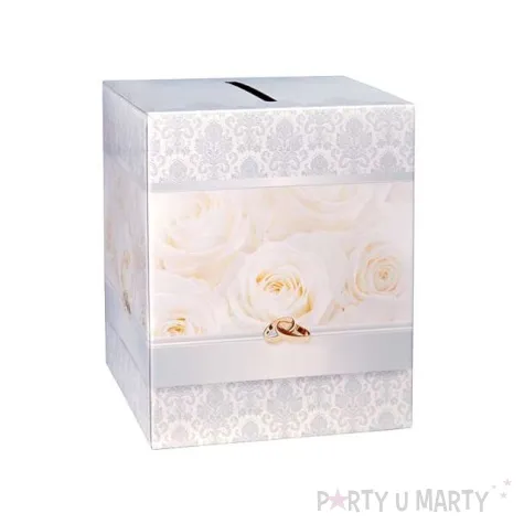 pudelko na telegramy srebrne 1szt