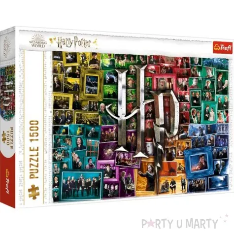 puzzle harry potter na przestrzeni filmow trefl 1500 elementow