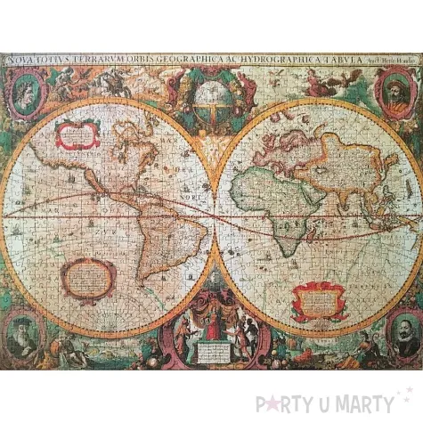 puzzle high quality collection antyczna mapa clementoni 1000 elementow