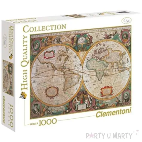 puzzle high quality collection antyczna mapa clementoni 3000 elementow