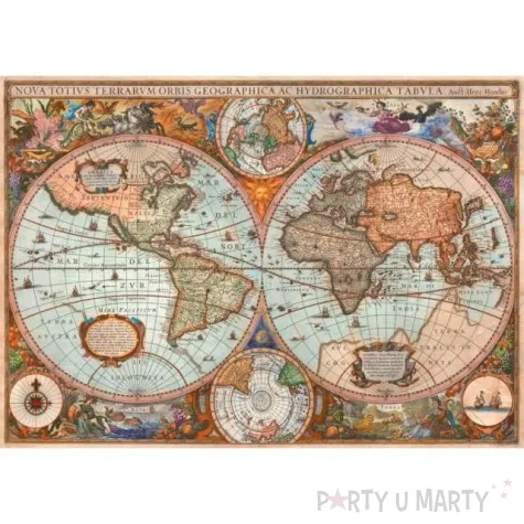puzzle high quality collection antyczna mapa clementoni 3000 elementow