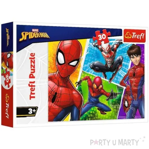 puzzle spider man miguel trefl 30 elementow