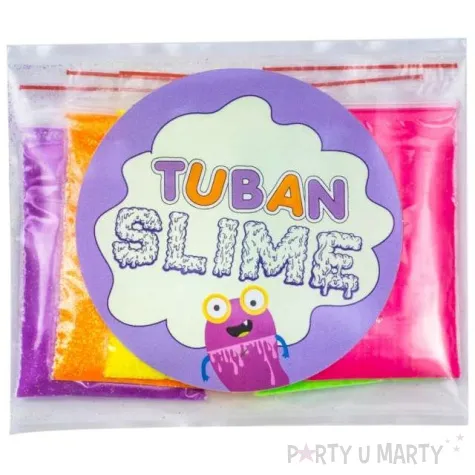 pylki neonowe slime mix 5 kolorow tuban 5x5g