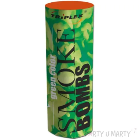 raca dymna smoke bombs zielona z lontem 130x40 mm
