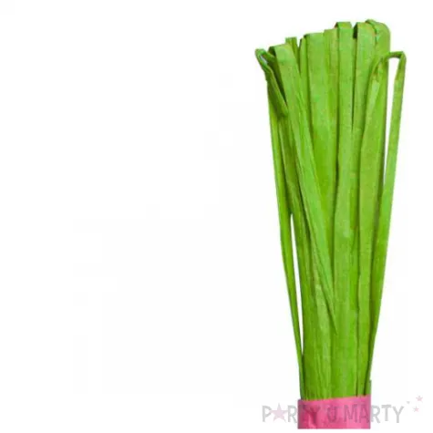 rafia dekoracyjna rozowo zielony arpex 11 5 m 2 szt