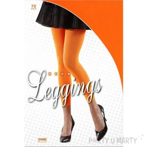 rajstopy classic neonowe pomaranczowe widmann rozm uniw